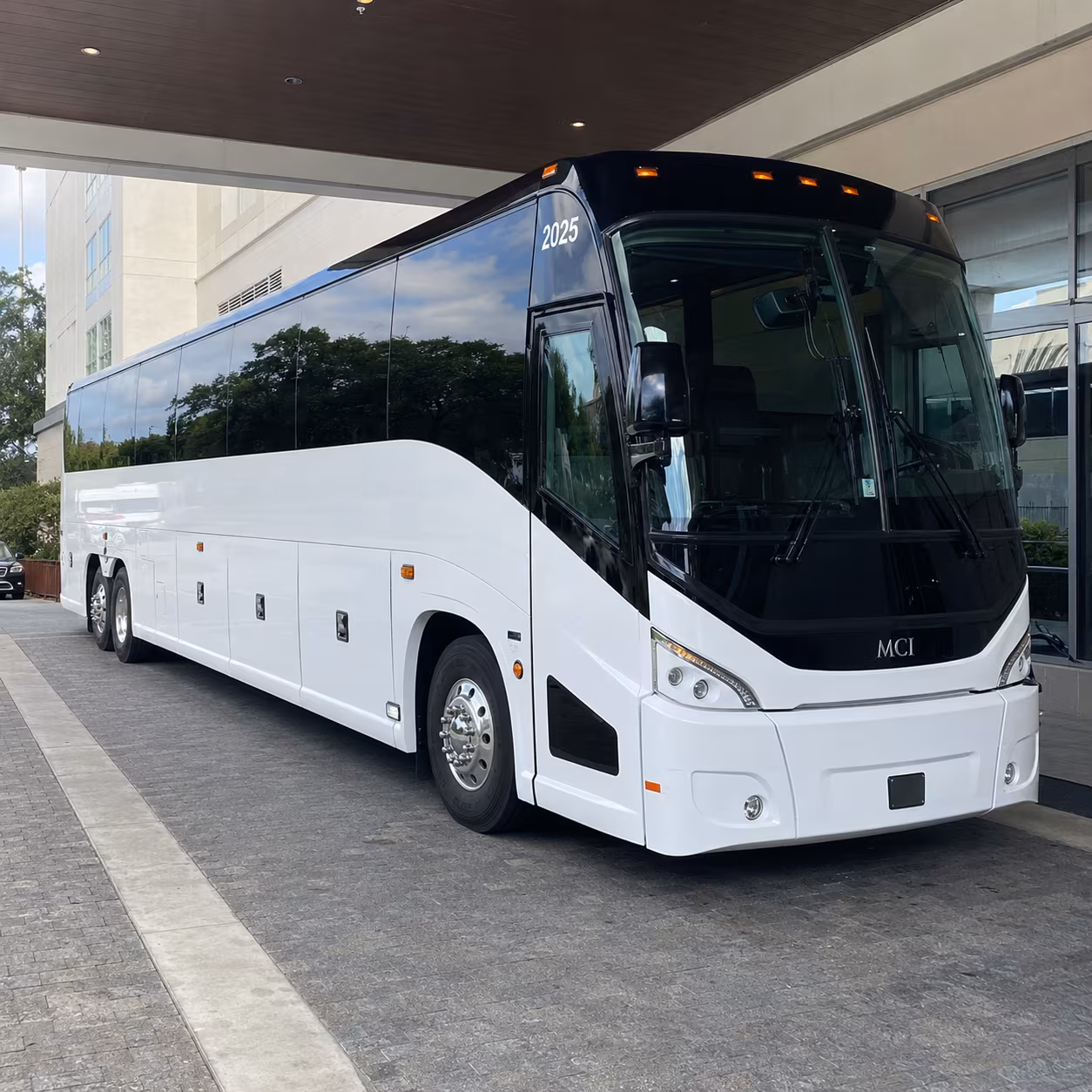 layton 54 passenger charter bus