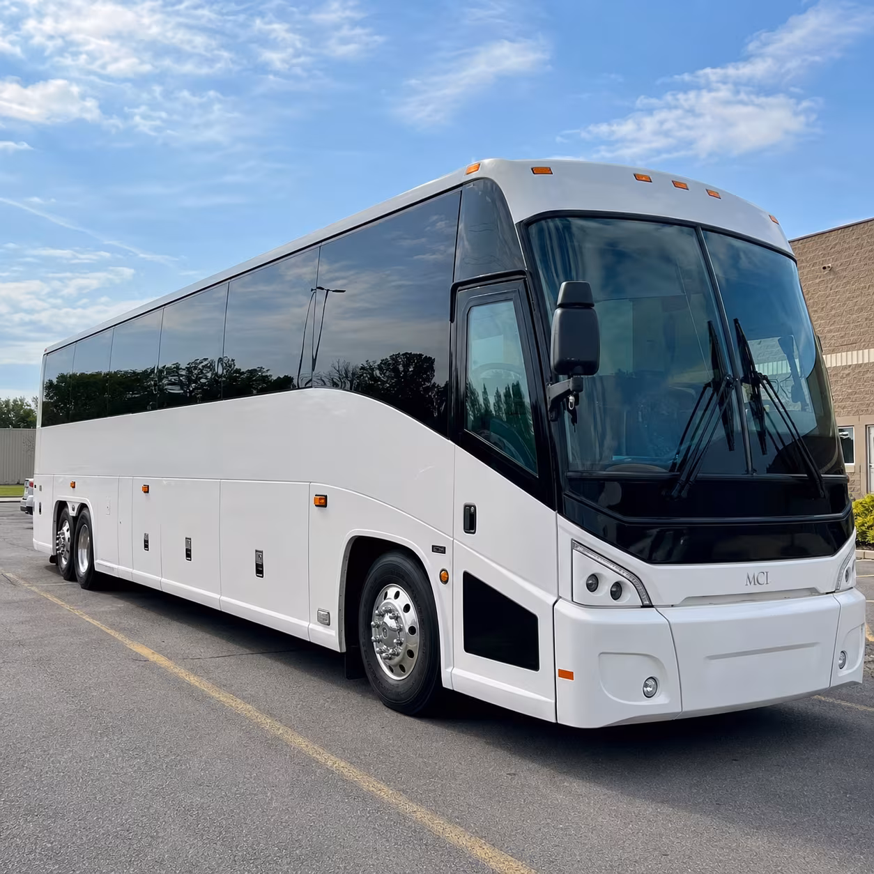 layton airport charter bus rental