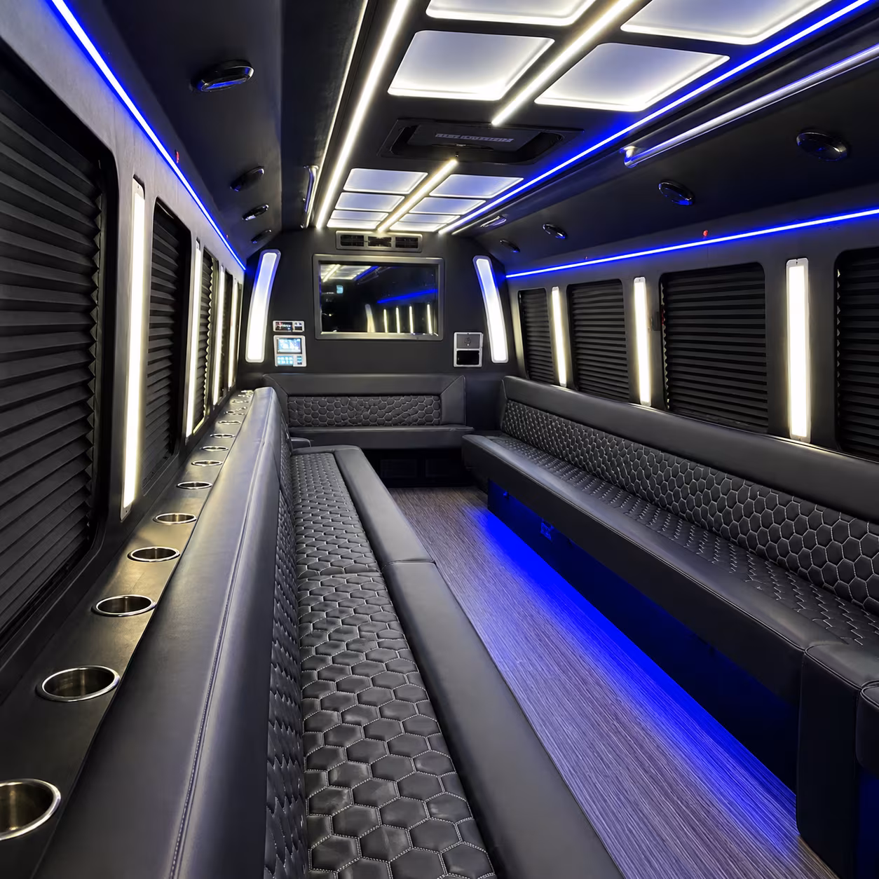 layton concert party bus rental
