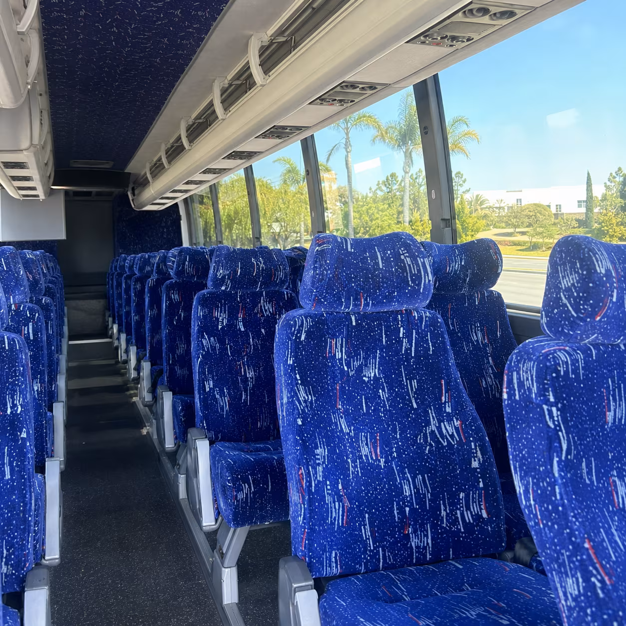 layton concert transportation onboard seating