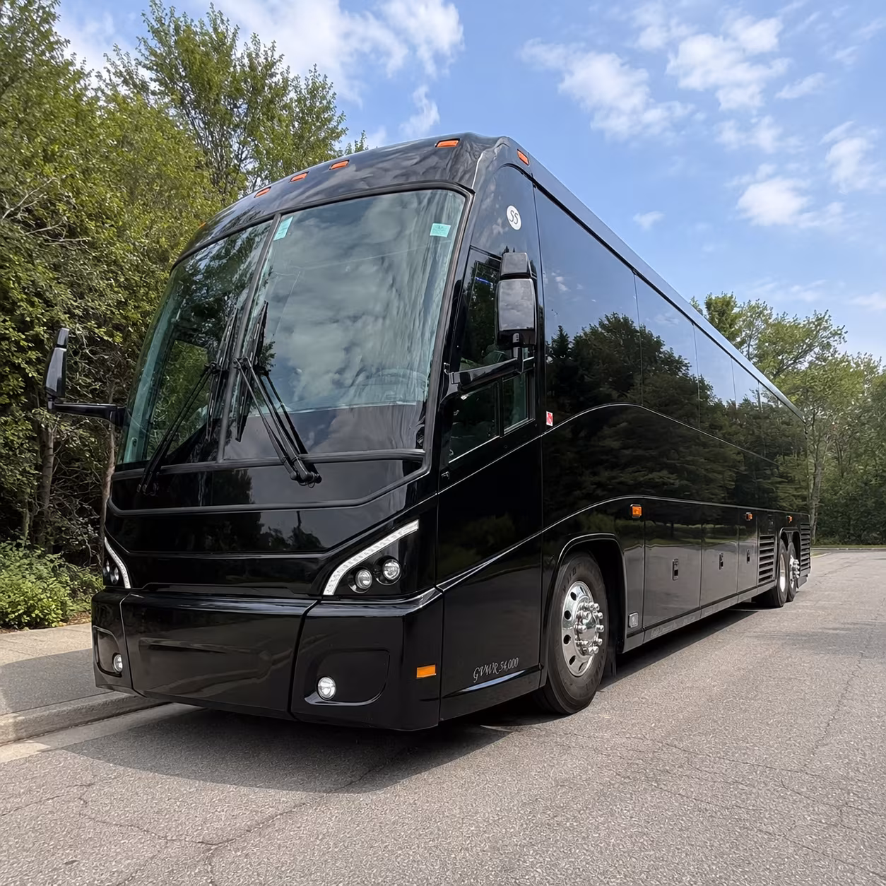 layton hill air force charter bus rental