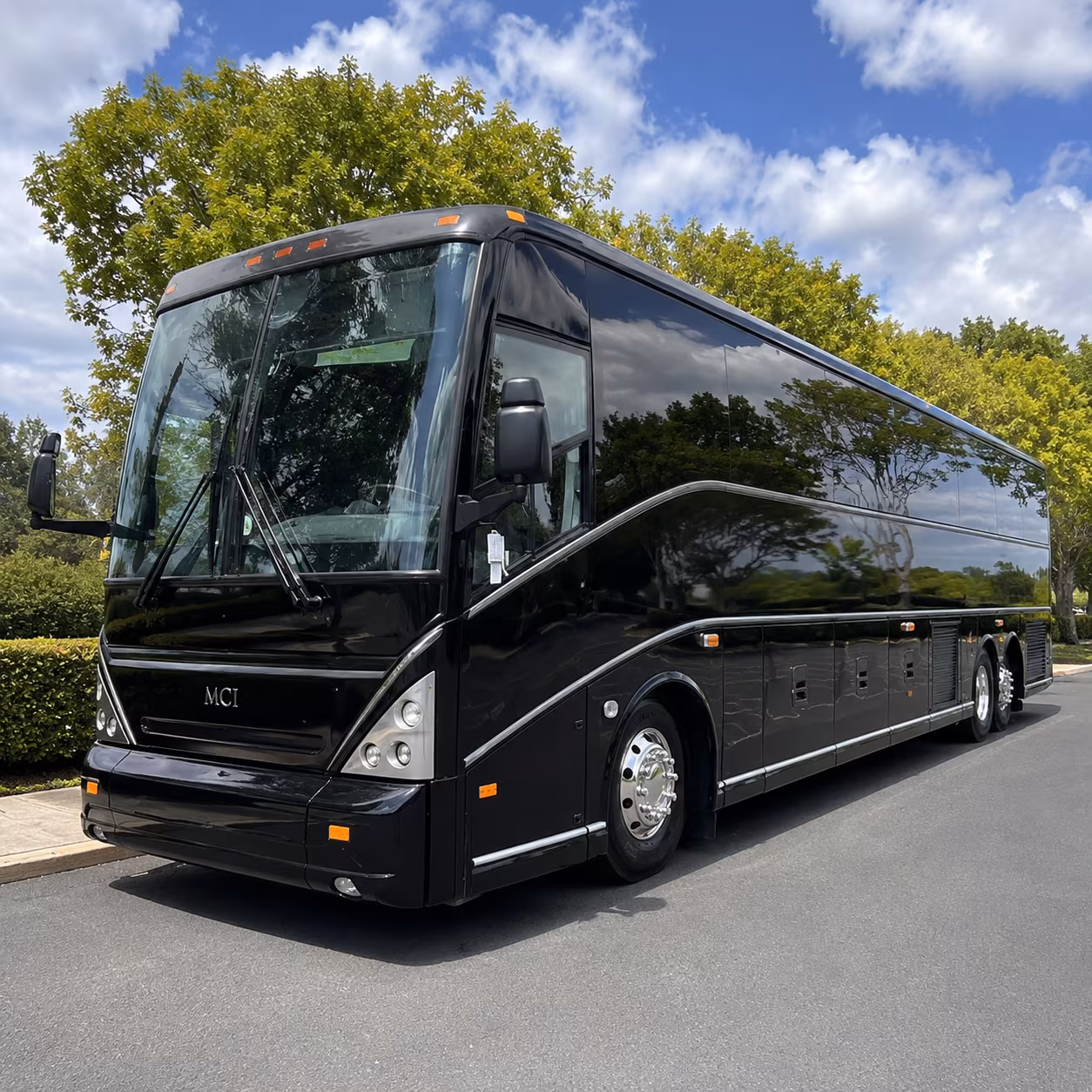 layton long distance charter bus rental
