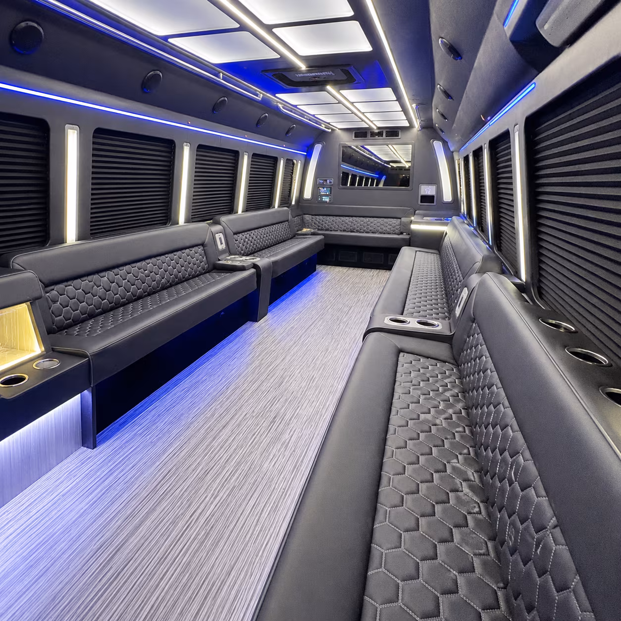 layton party bus inside