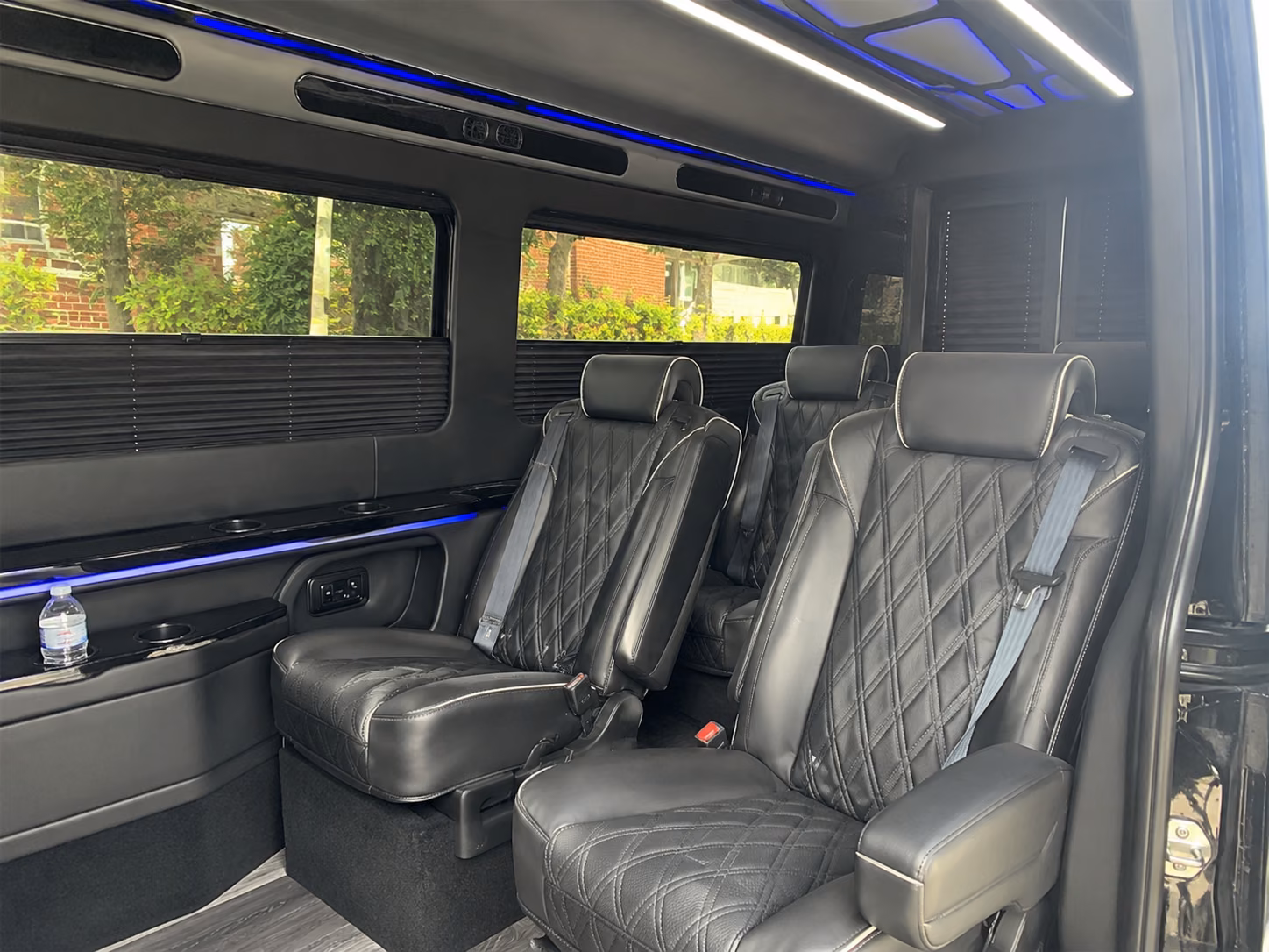 layton sprinter van with driver inside