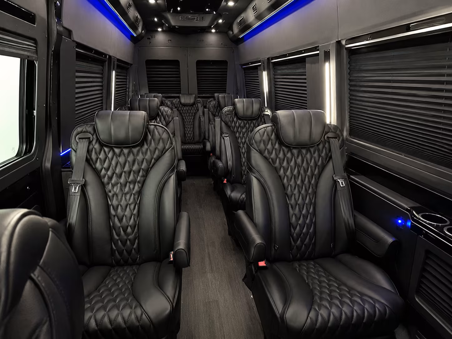 layton sprinter van with driver interior