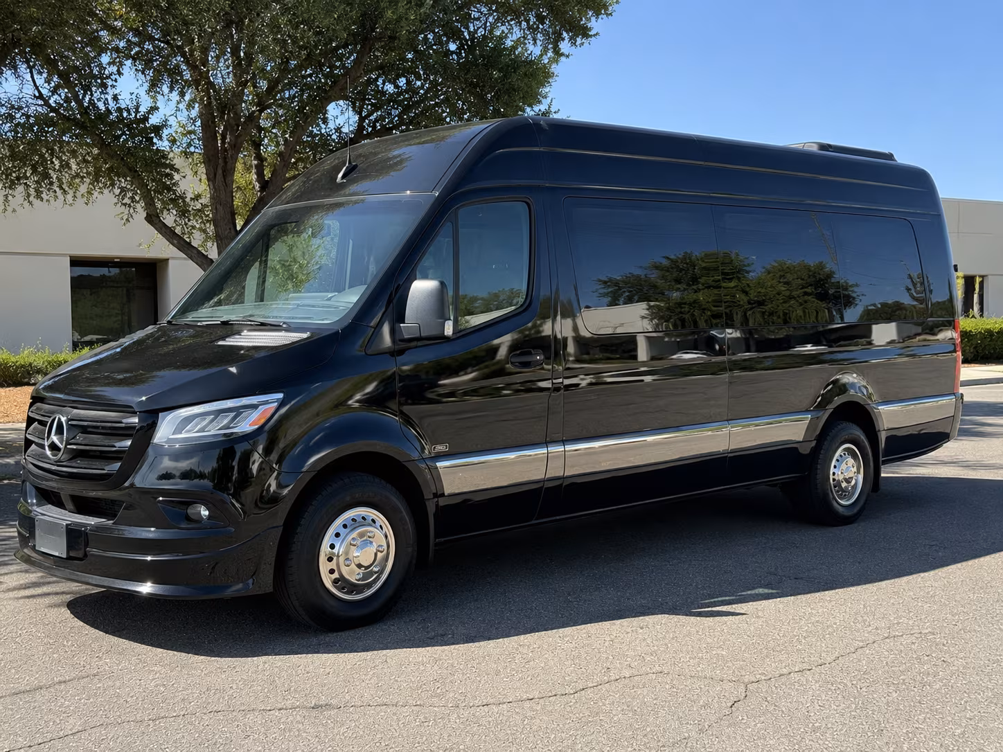 layton sprinter van with driver